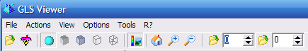 GlsViewer Menu