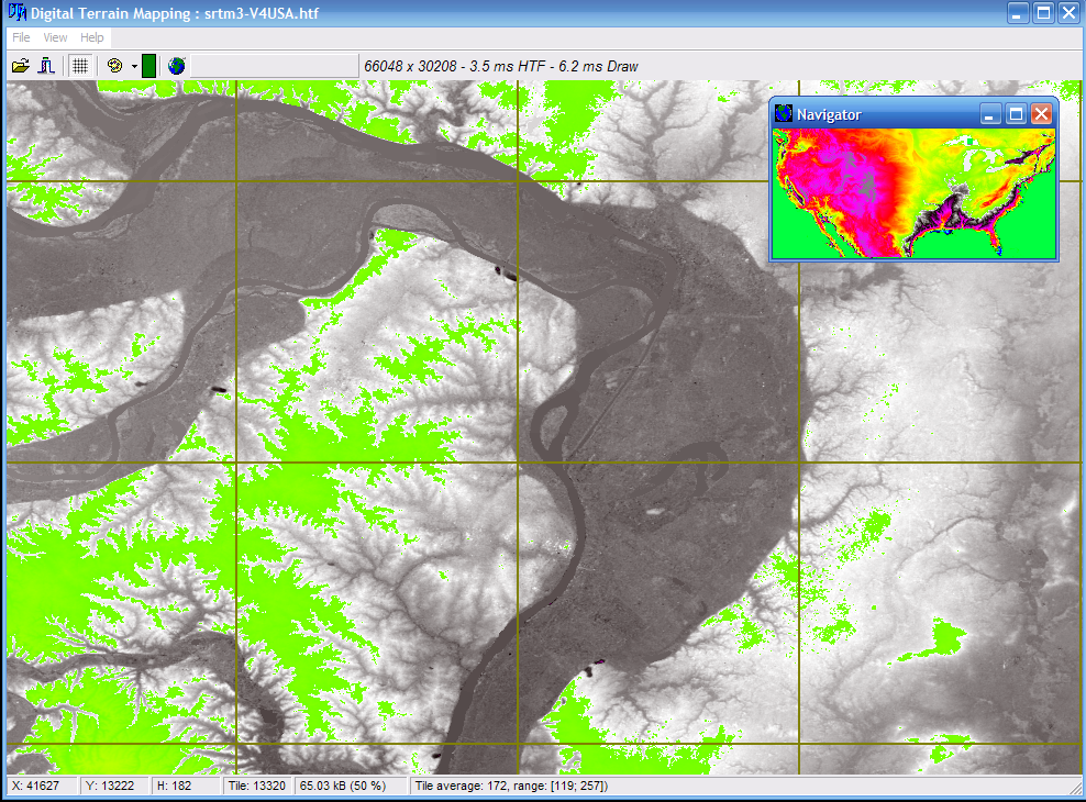 DTM srtm3V4